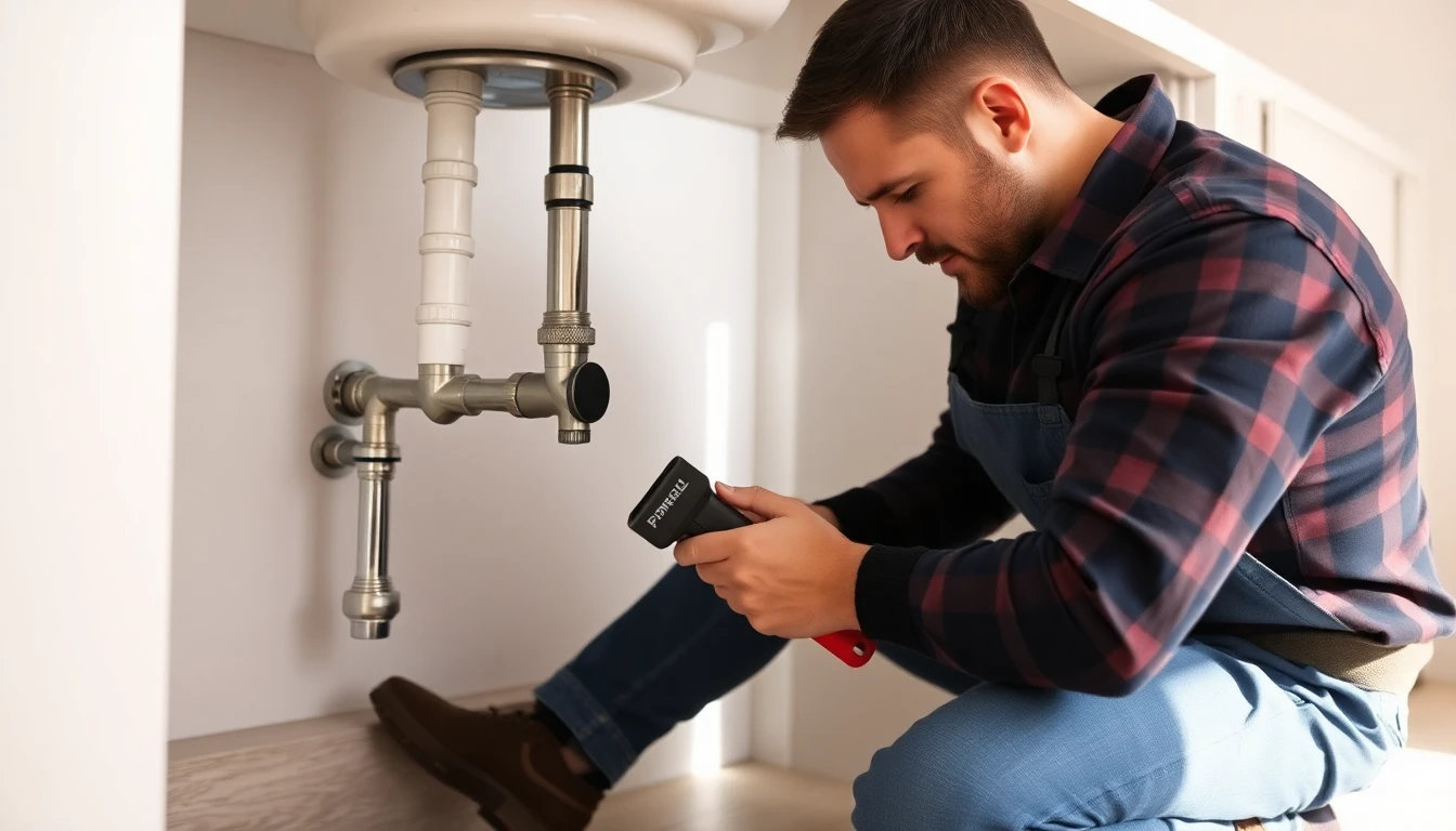 Under-Sink Pipe Repair